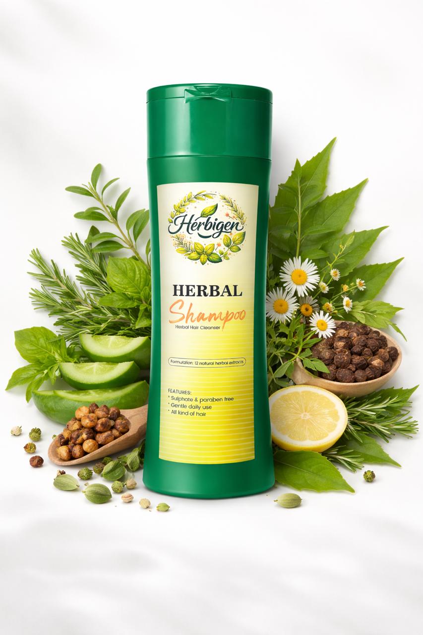 Herbigen Herbal Shampoo – Natural Care for Healthy Hair