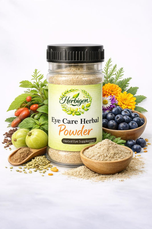 Herbigen Eye Care Herbal Powder – Natural Eye Care Solution